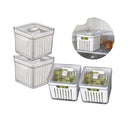 Kit 4 Organizadores - Sistema de Preservação Inteligente Edena Max