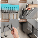 Suporte Magnético de Parede (Barra de Ferro): Organizador de Facas, Ganchos e Utensílios de Cozinha (O Fim do Caos na Gaveta e o Risco Zero)