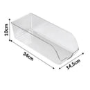 Organizador Multiuso Porta-Latas Deslizante em Acrílico: Solução Empilhável para Geladeira e Armário (O Fim das Latas Rolando e a Máxima Eficiência)