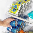 Organizador Multiuso Porta-Latas Deslizante em Acrílico: Solução Empilhável para Geladeira e Armário (O Fim das Latas Rolando e a Máxima Eficiência)