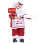 Boneco de Papai Noel Divertido (Alce/Boneco de Neve) para Janela/Árvore: Decoração Suspensa de Natal Interativa