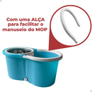 Mop Giratório Cleaner Profissional (Balde com Centrífuga 14L): O Sistema de Limpeza Que Garante o Chão Seco e Limpo Sem Tocar na Água Suja