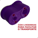 Mop Giratório Cleaner Profissional (Balde com Centrífuga 14L): O Sistema de Limpeza Que Garante o Chão Seco e Limpo Sem Tocar na Água Suja