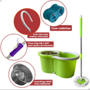 Mop Giratório Cleaner Profissional (Balde com Centrífuga 14L): O Sistema de Limpeza Que Garante o Chão Seco e Limpo Sem Tocar na Água Suja