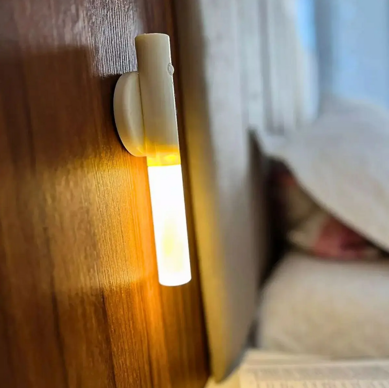 Luminária LED Inteligente com Sensor de Movimento e Bateria Recarregável: A Luz que se Acende Antes de Você Tocar no Interruptor