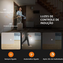 Luminária LED Inteligente com Sensor de Movimento e USB: A Solução Magnética Sem Fios Para Iluminar Seus Passos e Organizar Seus Comodos