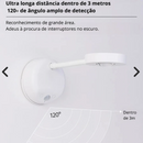 Luminária de Parede LED com Sensor de Movimento: A Elegância de uma Iluminação Planejada Sem Precisar de Fios, Furos ou Eletricistas