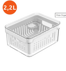 Organizadores de Geladeira em Acrílico com Drenagem 2.2L: O Fim do Desperdício e o Segredo de Vegetais Frescos por Mais Tempo