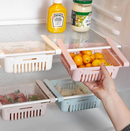 Cesto Organizador Retrátil e Ajustável (Gaveta Extra): A Solução Inteligente para Ganhar Espaço Vertical na Geladeira e Armários