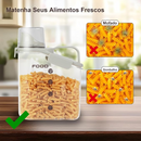 Pote Precision Flow: Organizador Hermético com Tampa Dosadora™