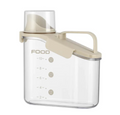 Pote Precision Flow: Organizador Hermético com Tampa Dosadora™