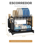 Escorredor Master Compact 2.0: Sistema Vertical de Secagem Inteligente™