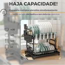 Escorredor Master Compact 2.0: Sistema Vertical de Secagem Inteligente™