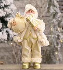 Boneco de Papai Noel Divertido (Alce/Boneco de Neve) para Janela/Árvore: Decoração Suspensa de Natal Interativa