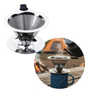 Filtro Coador de Café Inox Reutilizável - Seu último filtro de café