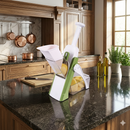 Fatiador Chopper Express Pro: O Cortador de 1 Segundo™ (Preparo Instantâneo com Reservatório)