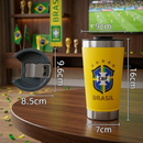 Copo Térmico Personalizado Inox 473ml Brasil