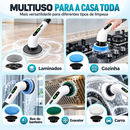 Power Clean 9 em 1: Escova Elétrica de Alta Performance™