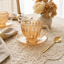 Coleção Royal Âmbar: Jogo de 6 Xícaras em Vidro Nobre 200ml™