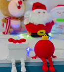Kit Luxo Enfeites 3D em Acrílico/MDF: Estrela, Bola, Pinheiro e Presente (Decoração de Natal Moderna, Criativa e com Efeito de Profundidade)