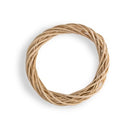 Base de Guirlanda Rústica em Rattan Natural 30cm: Crie e Decore Seu Enfeite de Porta Único (Para Artesanato e Decoração DIY)