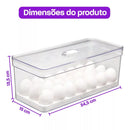 Maxi-Porta Ovos Crystal: Estação de Segurança para 42 Unidades™