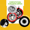 Mop Giratório Cleaner Profissional (Balde com Centrífuga 14L): O Sistema de Limpeza Que Garante o Chão Seco e Limpo Sem Tocar na Água Suja