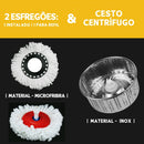 Mop Giratório Cleaner Profissional (Balde com Centrífuga 14L): O Sistema de Limpeza Que Garante o Chão Seco e Limpo Sem Tocar na Água Suja