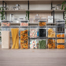 Kit Mantimentos Hermético PRO: Organização Empilhável & Anti-Umidade