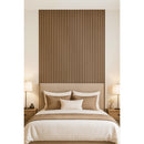 Painel Ripado MDF 3D Autocolante (Kit 50 Peças): A Revolução do Luxo Instantâneo para Transformar sua Sala ou Quarto sem Poeira nem Marceneiro