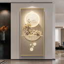 Quadro Decorativo Árvore Dourada Brilhante em Resolução 4K: Como Transformar uma Parede Vazia no Centro de Atenção e Prosperidade da Sua Casa