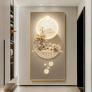 Quadro Decorativo Árvore Dourada Brilhante em Resolução 4K: Como Transformar uma Parede Vazia no Centro de Atenção e Prosperidade da Sua Casa