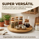 Centro de Mesa Bamboo Spin: Tábua Gourmet 360°™