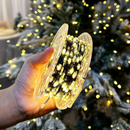 Luzes de Fogos de Artifício 10m/20m com 600 LEDs, Fio de Prata, Alimentada na Tomada com Controle Remoto, Decoração de Á