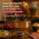 Aparelho de Fondue Premium em Cobre 11 Peças – Completo