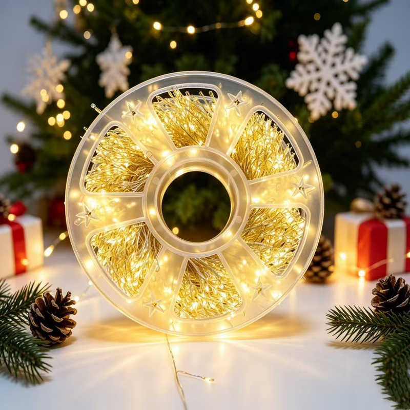 Corda de Luzes Fogos de Artifício 600 LEDs – Controle Remoto