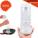 Tapioqueira 3 em 1: Peneira, Armazena e Polvilha Goma (O Segredo para Fazer a Tapioca Lisa e Perfeita sem Sujeira)