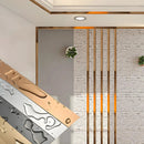 Fita Decorativa de Aço Inox Dourado (5m) com Brilho Espelhado: O Segredo dos Arquitetos para Criar Ambientes de Luxo Sem Gastar com Reformas