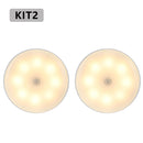 Luminária LED Inteligente com Sensor de Movimento e USB: A Solução Magnética Sem Fios Para Iluminar Seus Passos e Organizar Seus Comodos