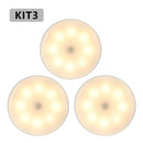 Luminária LED Inteligente com Sensor de Movimento e USB: A Solução Magnética Sem Fios Para Iluminar Seus Passos e Organizar Seus Comodos