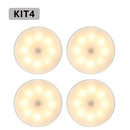 Luminária LED Inteligente com Sensor de Movimento e USB: A Solução Magnética Sem Fios Para Iluminar Seus Passos e Organizar Seus Comodos