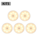 Luminária LED Inteligente com Sensor de Movimento e USB: A Solução Magnética Sem Fios Para Iluminar Seus Passos e Organizar Seus Comodos