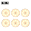 Luminária LED Inteligente com Sensor de Movimento e USB: A Solução Magnética Sem Fios Para Iluminar Seus Passos e Organizar Seus Comodos