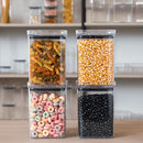 Kit Mantimentos Hermético PRO: Organização Empilhável & Anti-Umidade