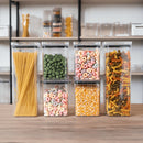 Kit Mantimentos Hermético PRO: Organização Empilhável & Anti-Umidade