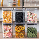 Kit Mantimentos Hermético PRO: Organização Empilhável & Anti-Umidade