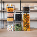 Kit Mantimentos Hermético PRO: Organização Empilhável & Anti-Umidade