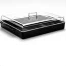 Porta-Frios Duplo com Divisória e Tampa: Pote Organizador Hermético para Presunto, Queijo e Bacon (O Segredo do Frescor Perfeito)