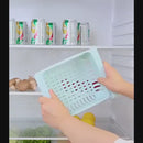 Cesto Organizador Retrátil e Ajustável (Gaveta Extra): A Solução Inteligente para Ganhar Espaço Vertical na Geladeira e Armários