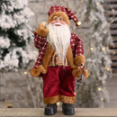 Boneco de Papai Noel Divertido (Alce/Boneco de Neve) para Janela/Árvore: Decoração Suspensa de Natal Interativa